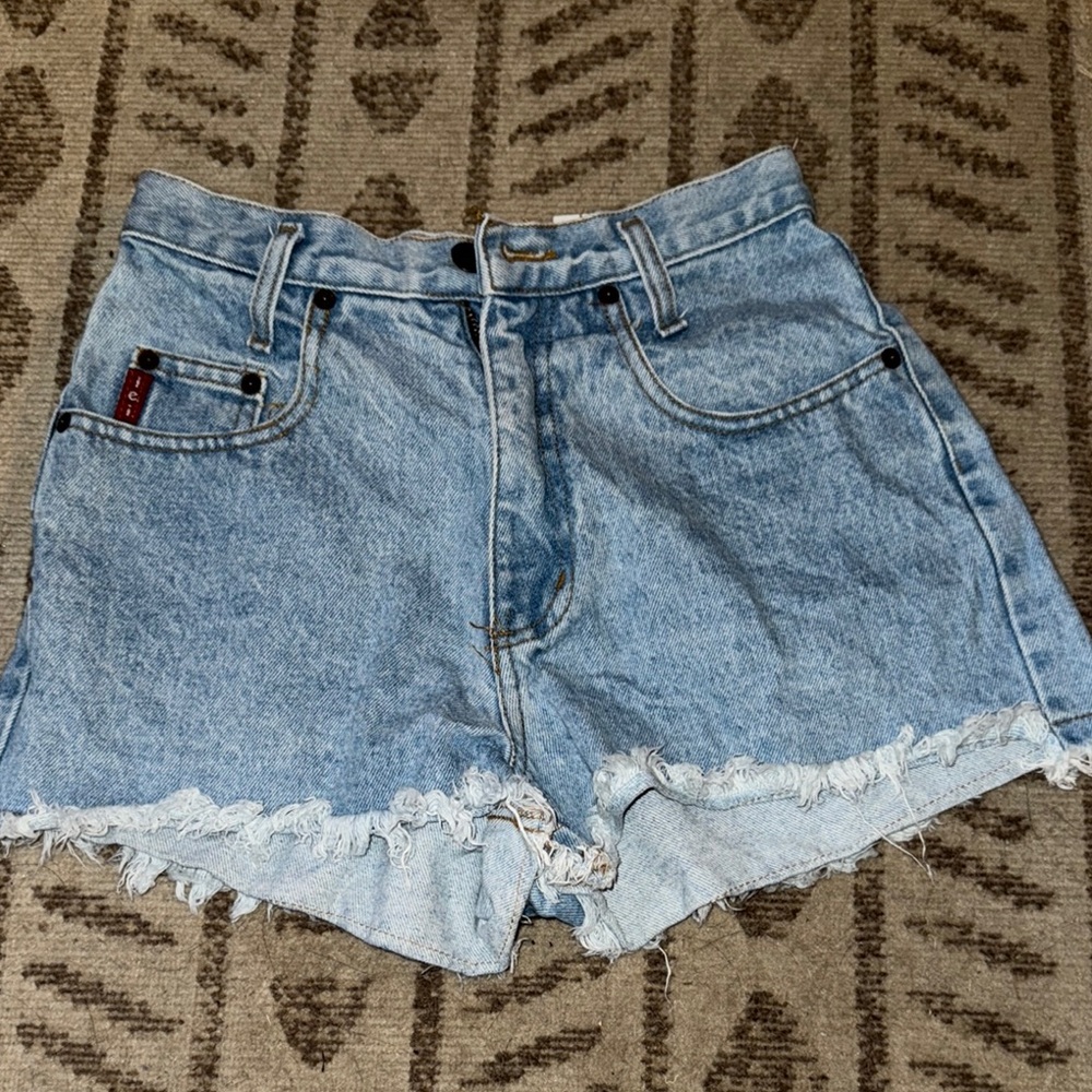 Levi's Women's Blue Denim Shorts